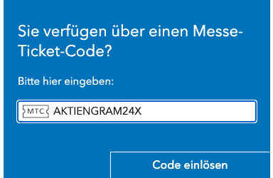 Gratis Ticket für die Invest 2024