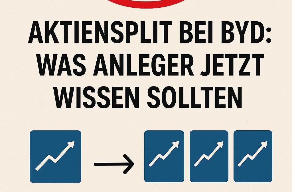 Aktiensplit bei BYD: Das sollten Anleger jetzt wissen