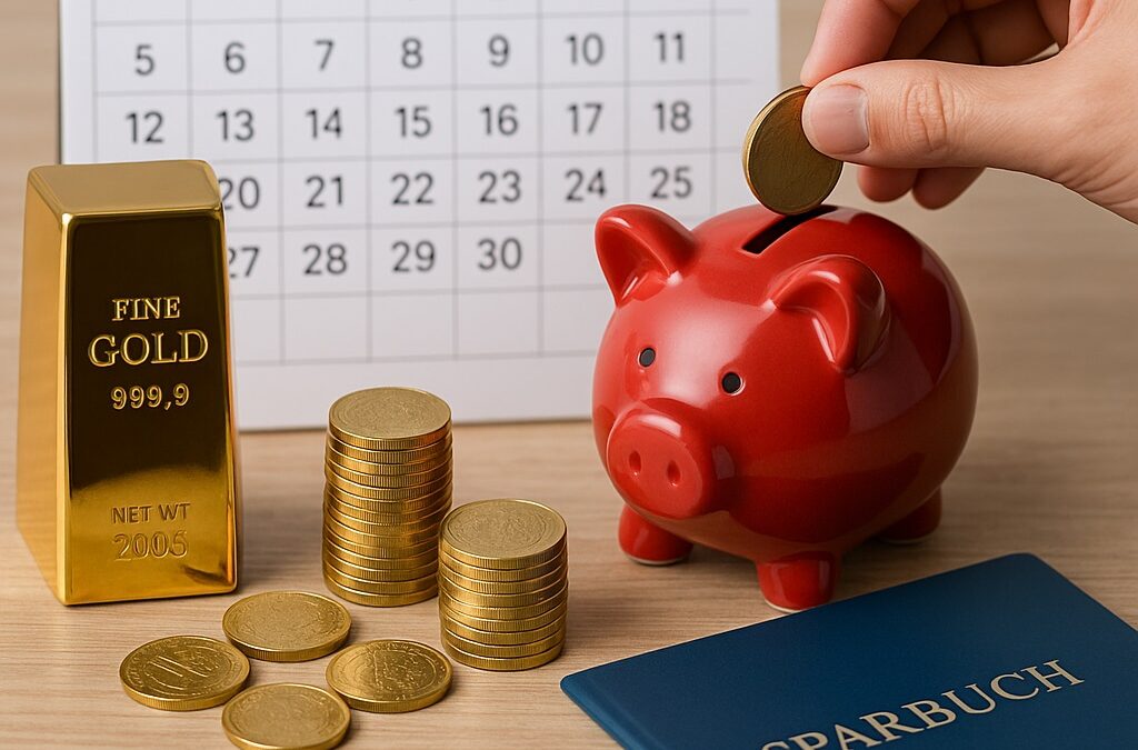 Goldsparplan sinnvoll? So funktioniert regelmäßiges Edelmetall-Investieren