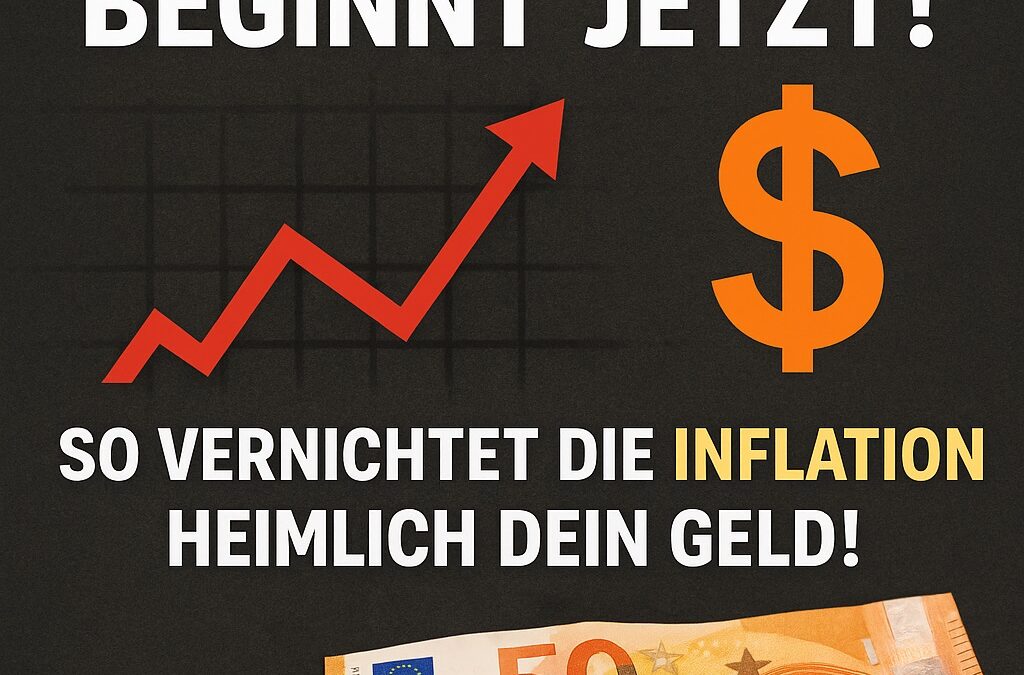 So vernichtet die Inflation dein Geld