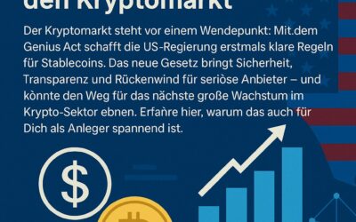 Genius Act: Wie das neue US-Stablecoin-Gesetz den Kryptomarkt verändert