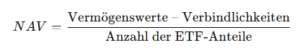 Warum du den Nettoinventarwert (NAV) bei ETFs kennen solltest ...