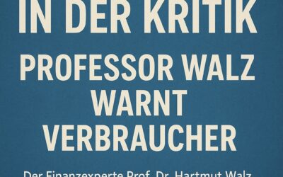 Finanzfluss Kritik 2025: Hartmut Walz warnt Verbraucher