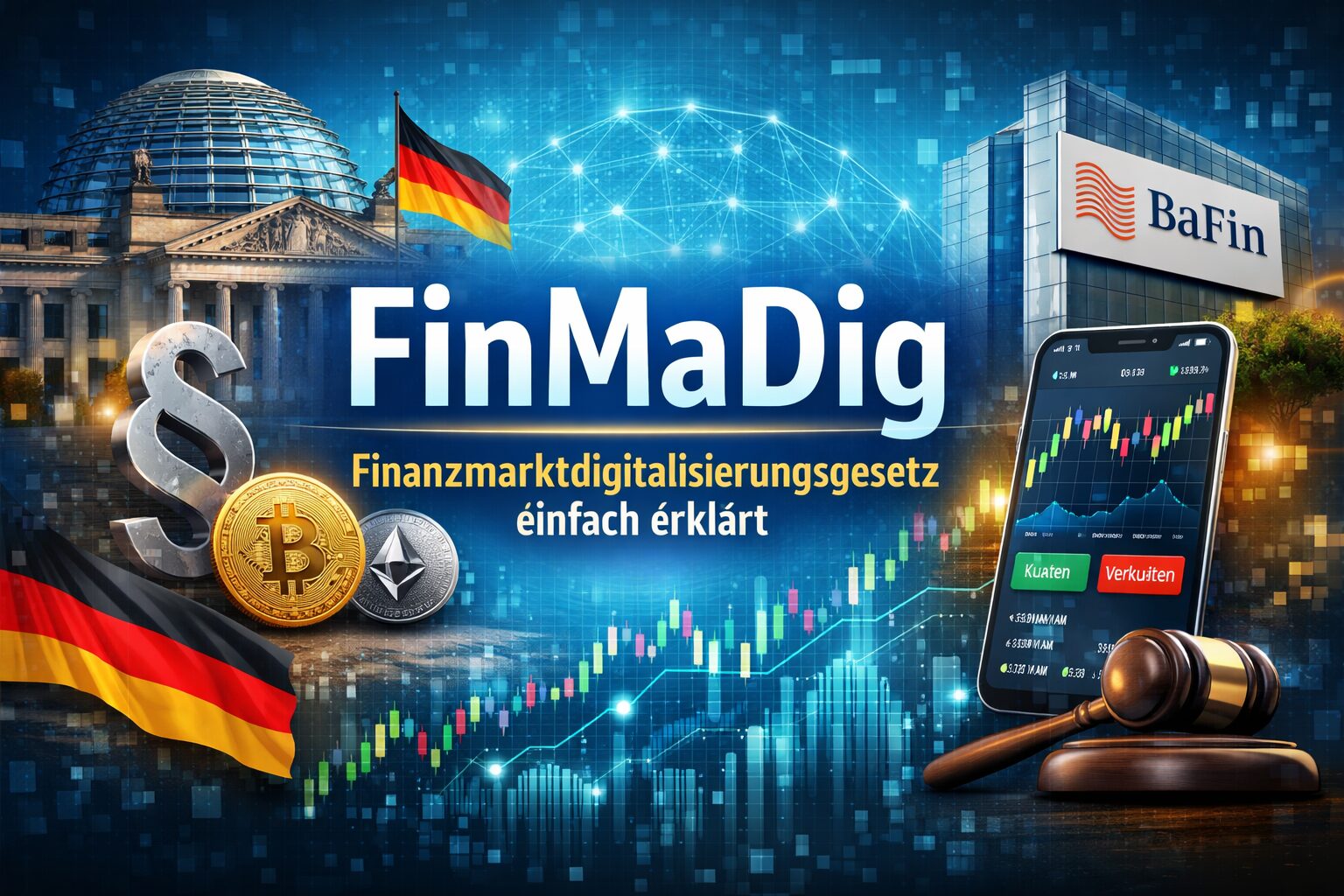 FinMaDig Finanzmarktdigitalisierungsgesetz – neue Regulierung für Kryptowährungen und Finanzmärkte in Deutschland